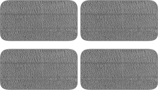 LUMAN Stoomreiniger Microvezeldoekjes Set - Geschikt voor V3 - Stoomdoek - Microvezeldoek - Navulling - 4 Stuks