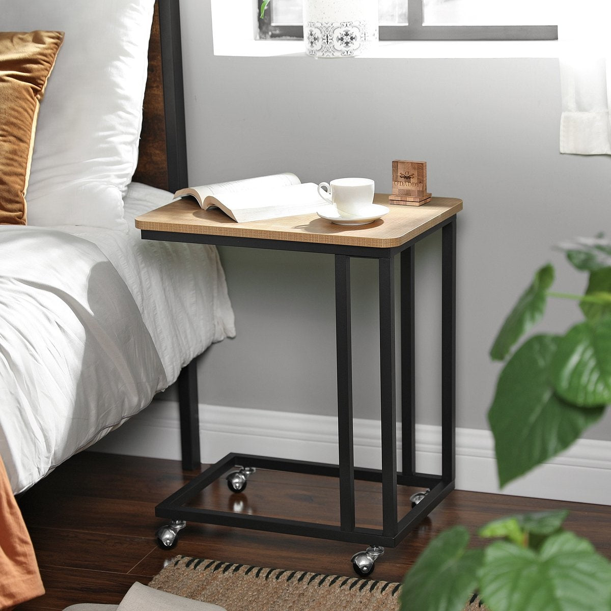 O'DADDY® Bijzettafel  - 50 x 35 x 55 cm - mangohout