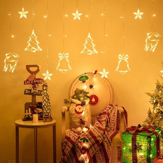 Giftmas LED Slinger kerstverlichting met verschillende figuurtjes - 2.5Meter