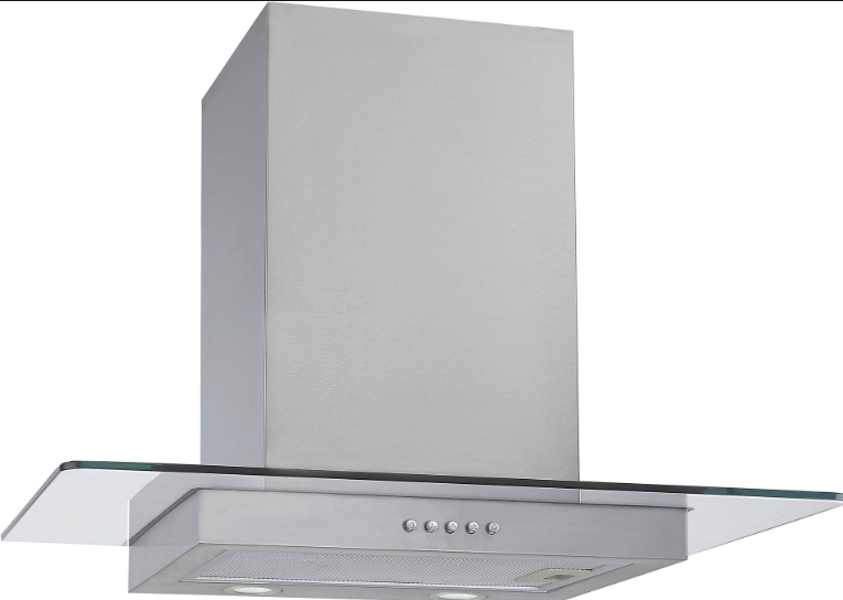 Hanseatic Afzuigkap SY-3288B3-P1-C120-L52-600 - Grijs - 60 x 40 x 82 cm - RVS, LED, 3 Standen