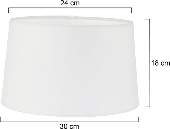 Lampkap Mexlite Gramineus - Wit