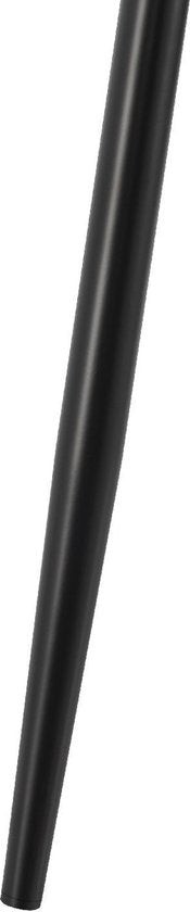Stalen Eetkamerstoelen Blanca - Set van 2 - Lichtgrijs - Fluweel