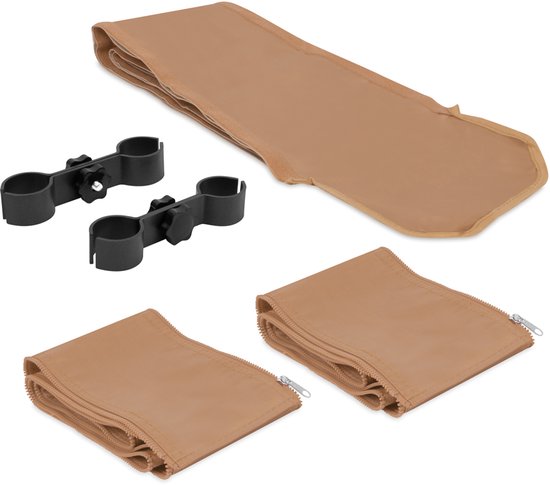 VONROC Partytent Koppelsysteem – Voor Premium Partytent PT501XX - Beige