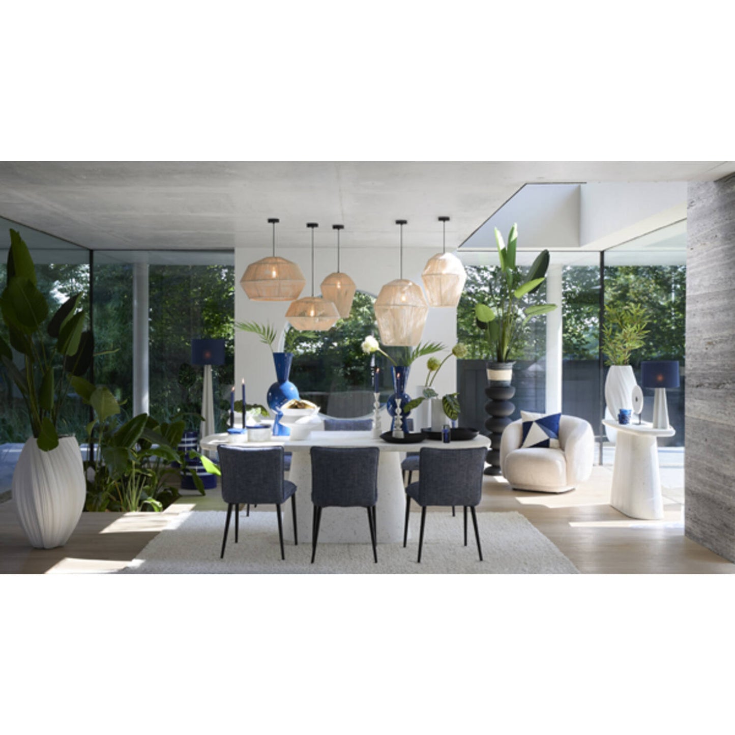 Light & Living Deya Hanglamp Crème - Ø49 x 30 cm - Metaal