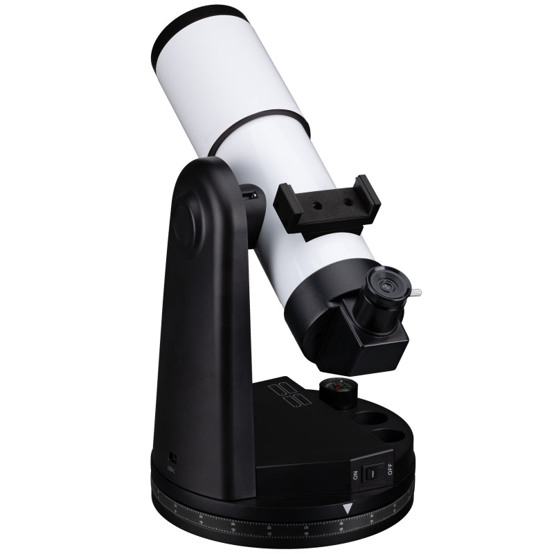 Bresser ISA Space Exploration NASA PushTo AR 70/350 Smart Telescoop – 70mm Refractor Met App En Zonnefilter
