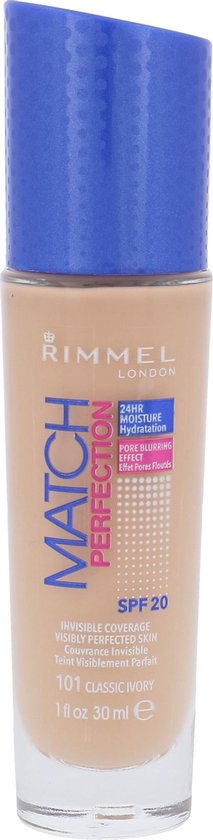 Rimmel Match Perfection Foundation - 101 Classic Ivory