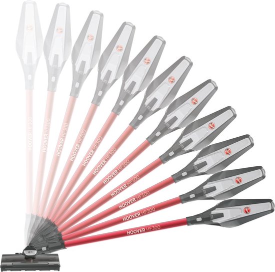 Hoover - Steelstofzuiger Home & Pet - 0,7L - Rood