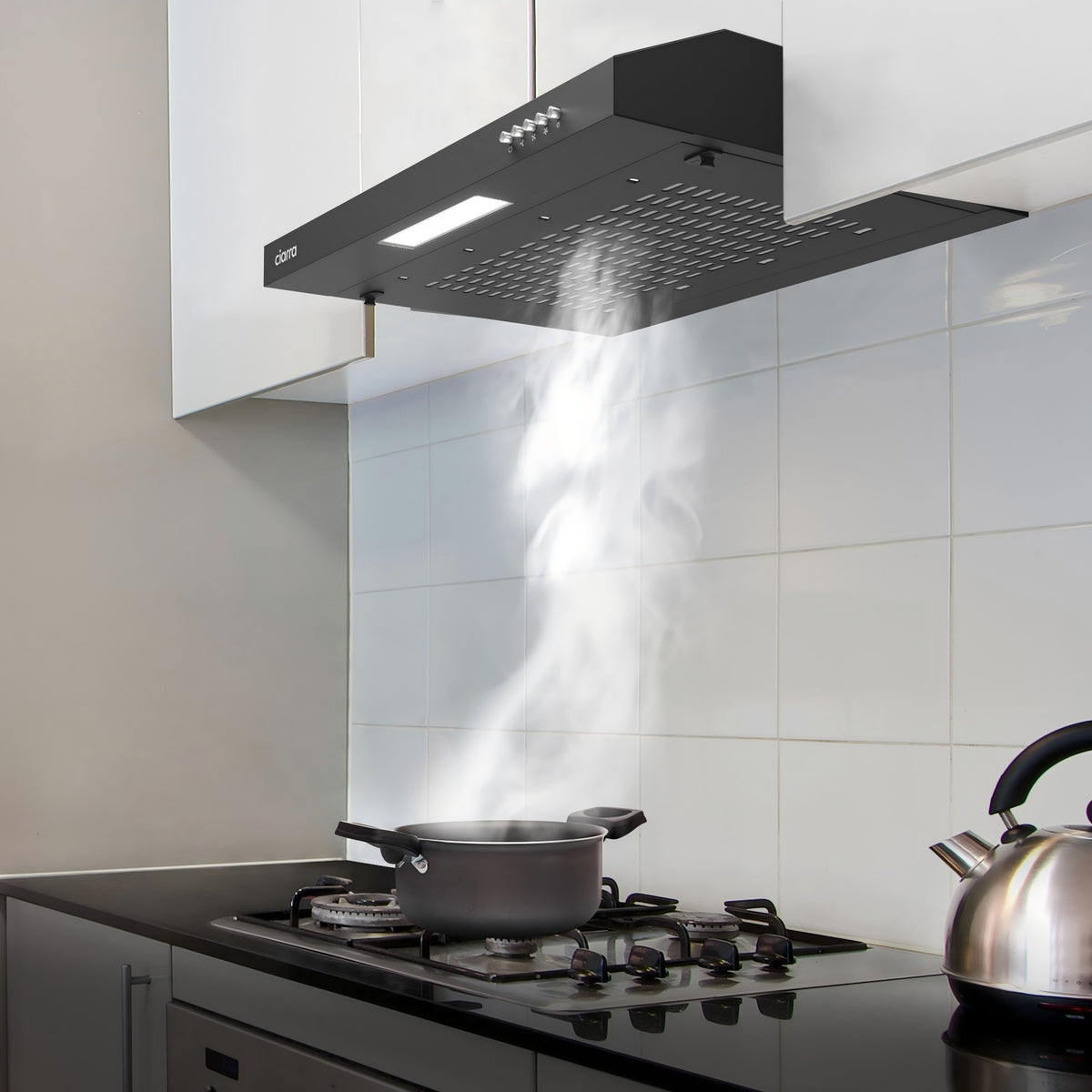 Ciarra CBCB6903 afzuigkap - 60 cm - zwart