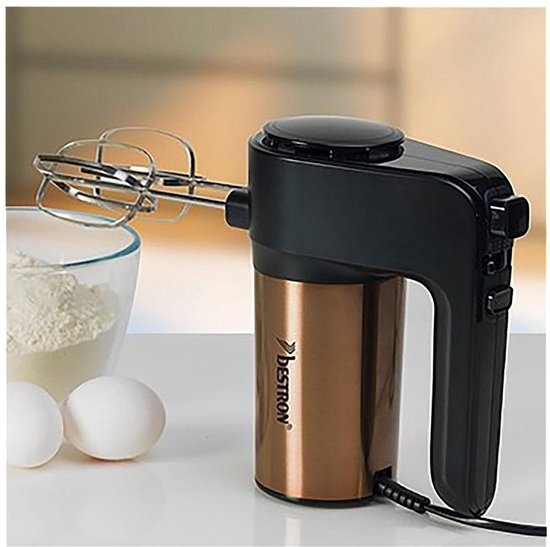 Bestron AHM1000CO Power Handmixer Koper/Zwart