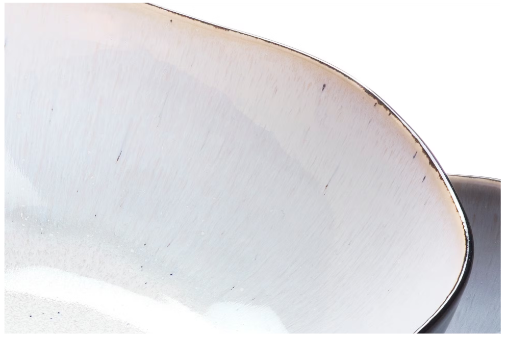 Björn The Full Service Serviesset 41-delig – Voorzien Van Reactieve Glazuurlaag En Ovenbestendig Tot 180°C En Magnetronbestendig – Voor 6 Personen – Ivory White Aardewerk – 12-26 cm