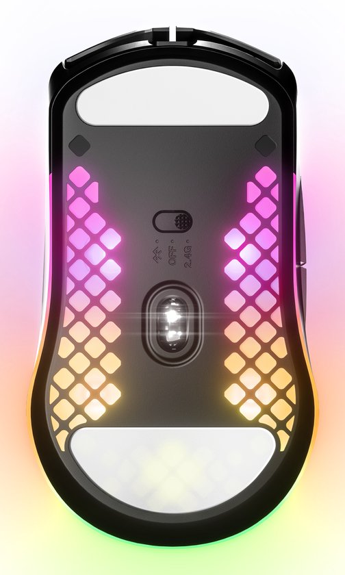 SteelSeries Aerox 3 2022 Edition Draadloze Gaming Muis - Zwart