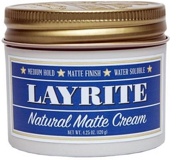Layrite - Natuurlijke Matte Crème - 120 gr