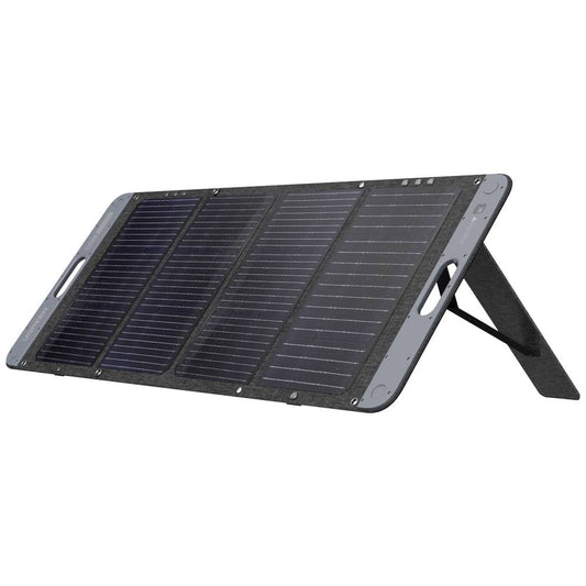 Ugreen 100W Opvouwbaar Zonnepaneel Zwart – 574x540 mm (ingeklapt) / 1290x540x410 mm (opgebouwd) – 5.5A Monokristallijn
