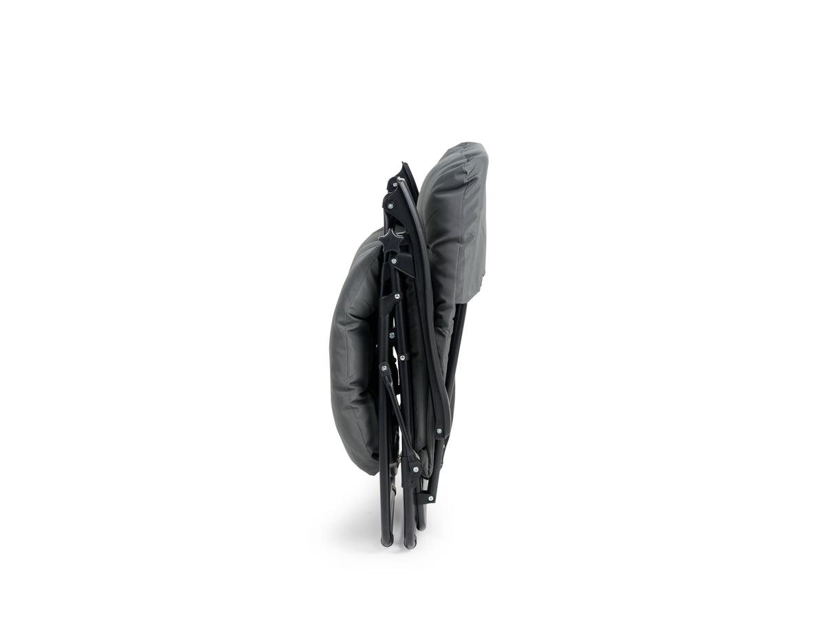 Lifa Garden Premium Ligstoel - Met Kussen - Antraciet - 2 Stuks