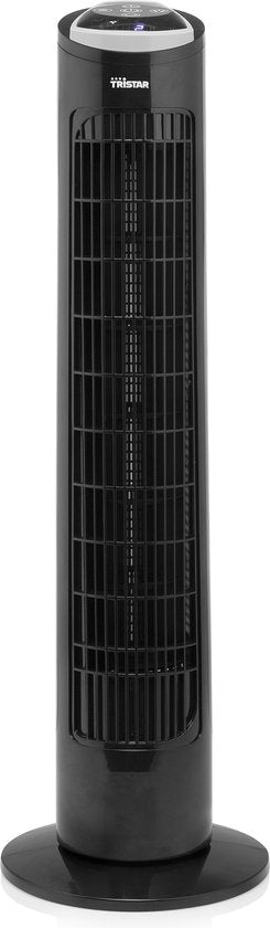 Torenventilator – 3 Snelheden – Oscillerend – Timerfunctie – Slim & Compact – Tristar VE-5865 – Zwart