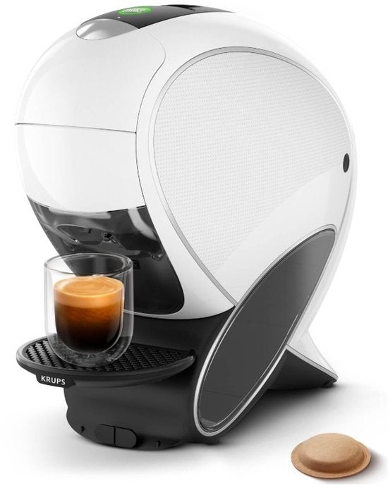 15 bar koffiepadkoffiezetapparaat 1600w wit - krups - KP850110