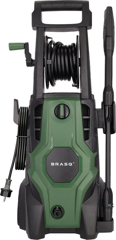 BRASQ Hogedrukreiniger Deluxe - Terrasreiniger - Hogedrukspuit – 1700W - 150 bar - 450 L/H - Complete set