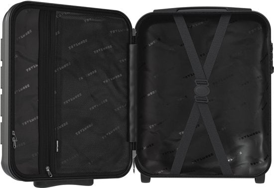 TRVLMORE Handbagagekoffer - 40x30x20 cm - Underseater - 24L - TSA-slot - 2 Wielen - Zwart