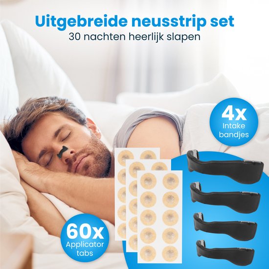 DreamCare Neusstrips Magnetisch - 30 Paar - Anti Snurk - Neuspleisters