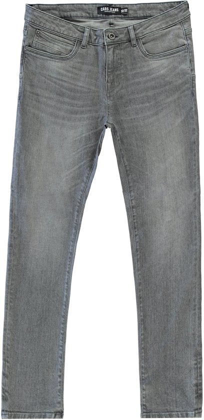 Cars Jeans Blaze Slim Fit Jeans - Grijs Used - Maat 40