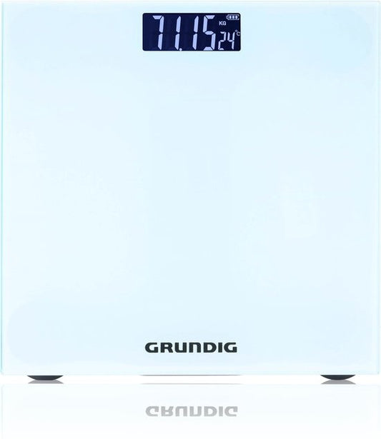 Grundig Personenweegschaal - Digitale Weegschaal - 50 Gr Nauwkeurig - tot 180 KG