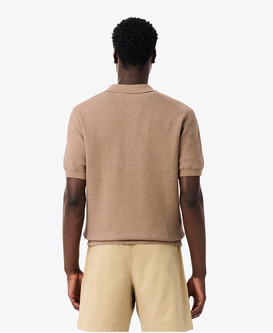 Lacoste - Trui - Lacoste - Herentrui - Maat M - Bruin