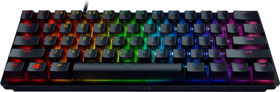 Razer Huntsman Mini - Gaming Toetsenbord - Lineaire Red Switch - RGB - 60% Layout - Qwerty - Zwart