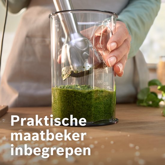 Bosch Serie 4 MSM4B620 - ErgoMaster staafmixer - 1000 W - Zwart