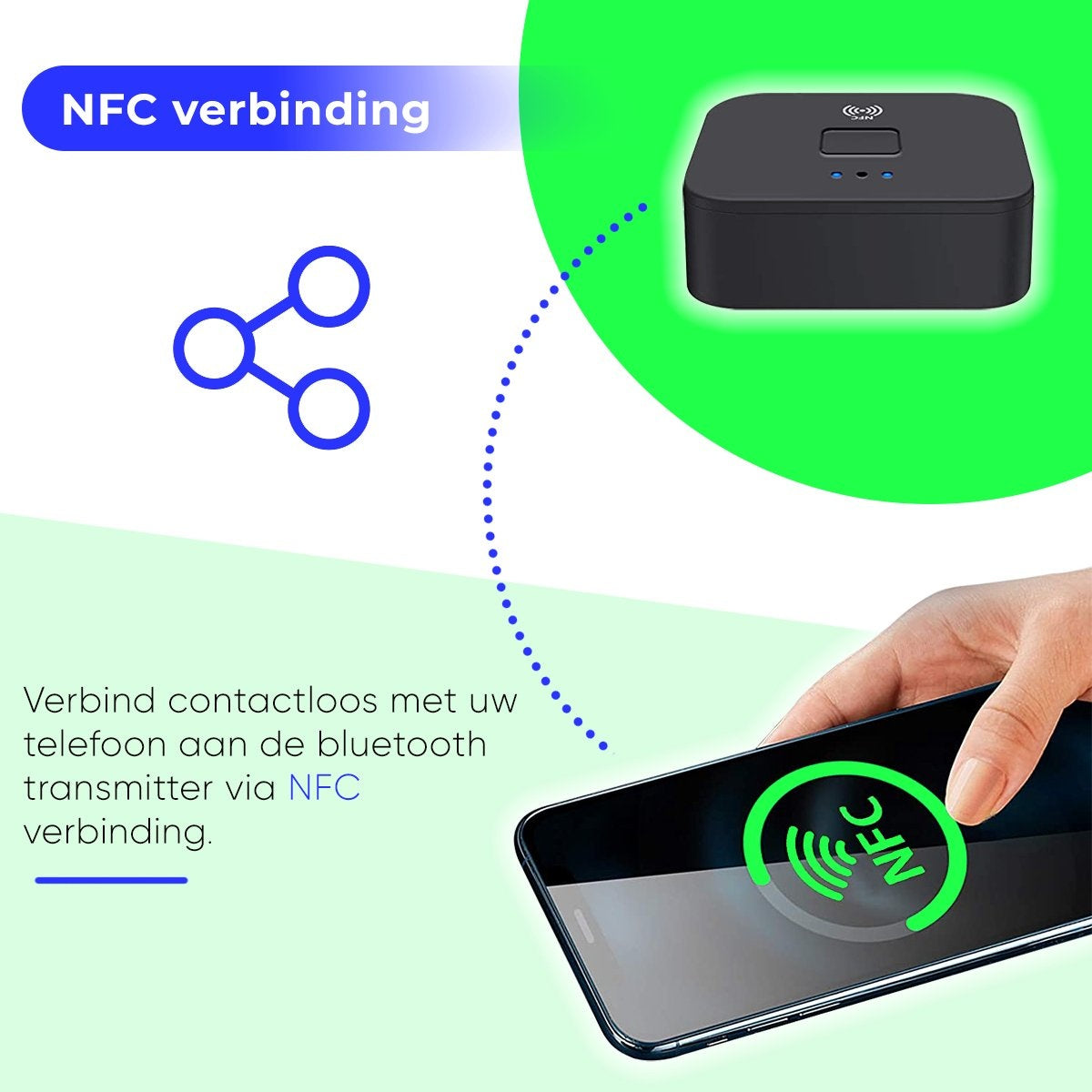 Bluetooth 5.0 Receiver - Draadloze Ontvanger