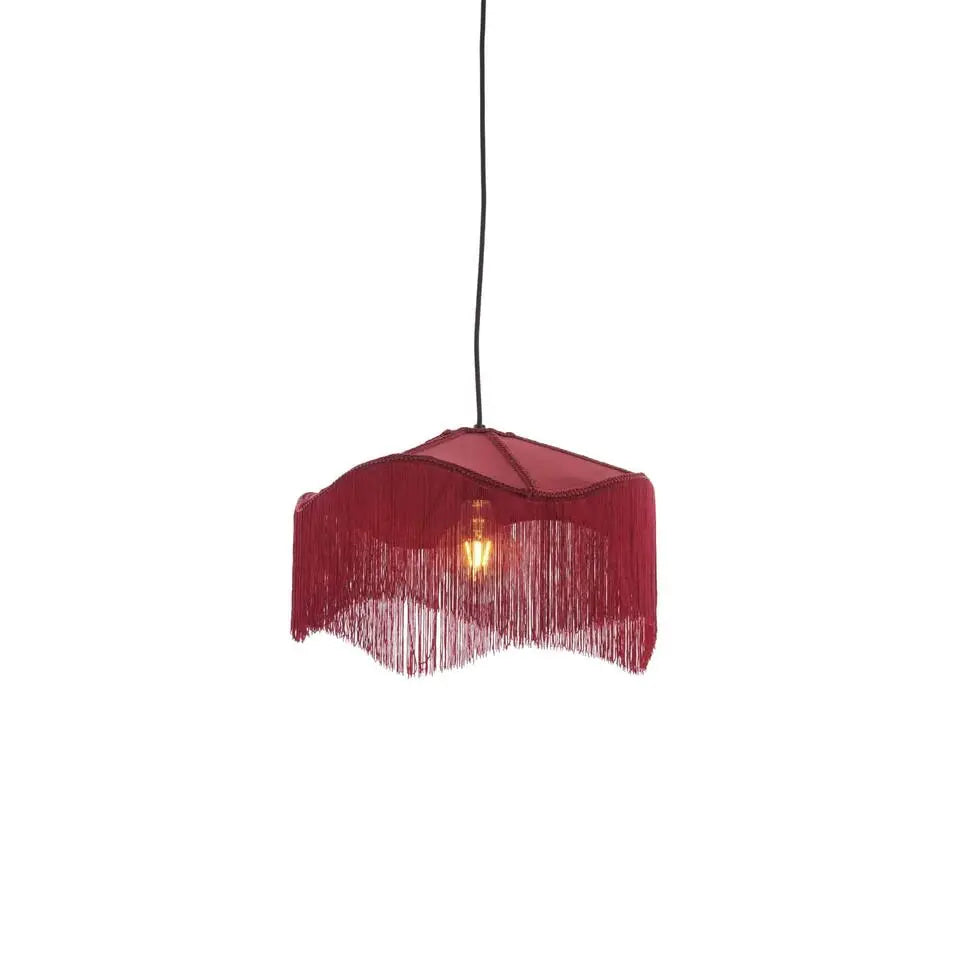 Tiffany Hanglamp - Ø40x26cm - Rood