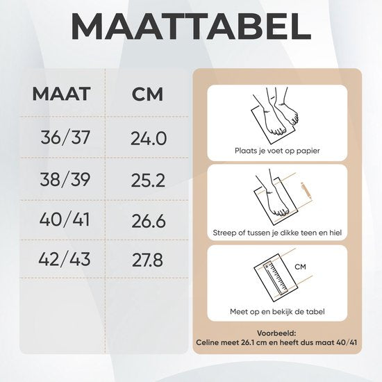 Pantoffels Dames - Sloffen - Maat 40/41 - Zwart - Anti-slip - Comfeet
