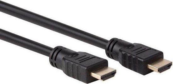 High-Speed Hdmi® 2.0 Met Ethernet - Plug Naar Plug - Koper / Basis / 0.75 M / Verguld / M-M