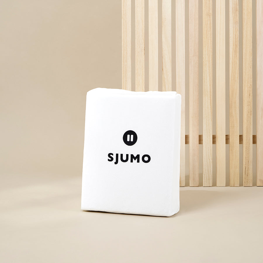SJUMO Silky Smooth - Fresh White - Dekbedovertrekset - 220 x 200cm
