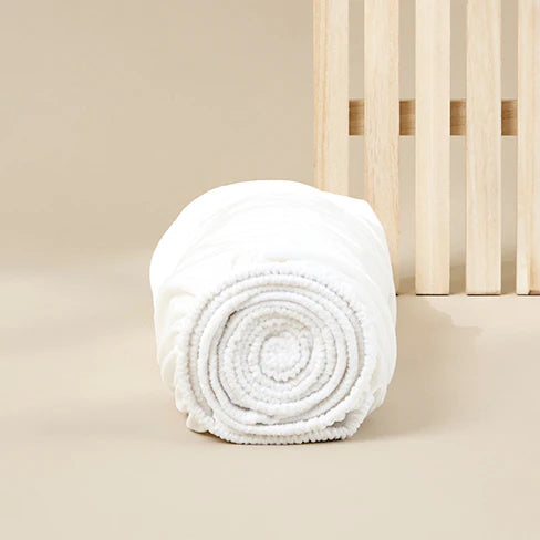 Sjumo – Silky Smooth Hoeslaken – 180x200/210 cm – Fresh White Katoen-Satijn – Hoogwaardige Glans & Zijdezacht – Antiallergisch & Ademend – Luxe Hotelkwaliteit Comfort