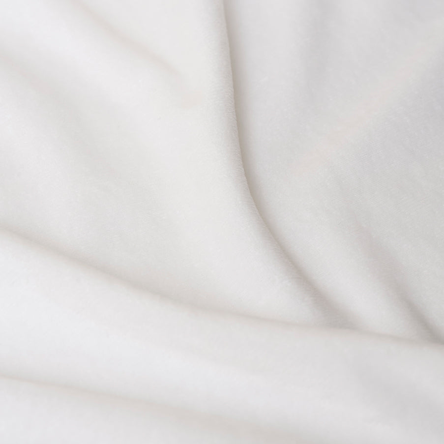 SJUMO Silky Smooth - Fresh White - Dekbedovertrekset - 220 x 200cm