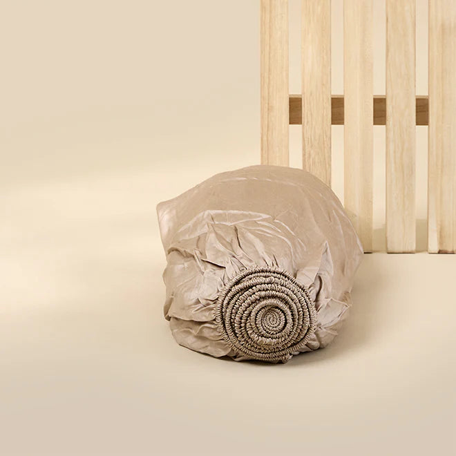 Sjumo – Tencel Sateen Hoeslaken – 140x200 cm – Honey Glow Tencel & Katoen-Satijn – Hoogwaardige Glans & Zijdezacht – Antiallergisch & Ademend – Luxe Hotelkwaliteit Comfort