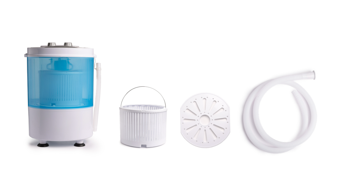 Nexxt Home Mini Wasmachine - Tot 2.6kg Was - 35 x 34.5 x 56.5 cm - Wit