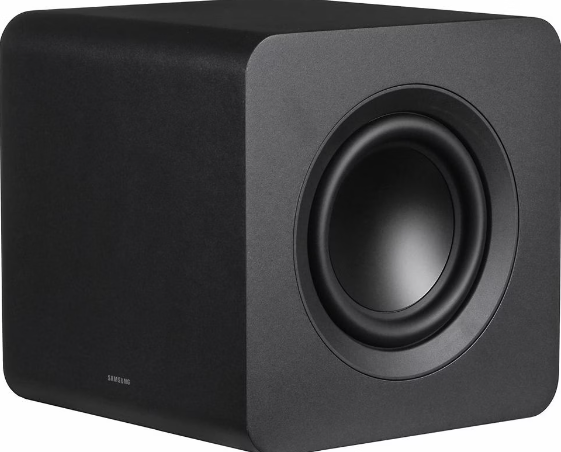 Samsung - Q-Series Soundbar & Draadloze Subwoofer - HW-QS700F - Cinematic Dolby Atmos - Q-Symphony & SpaceFit Sound - Zwart Metaal & Kunststof