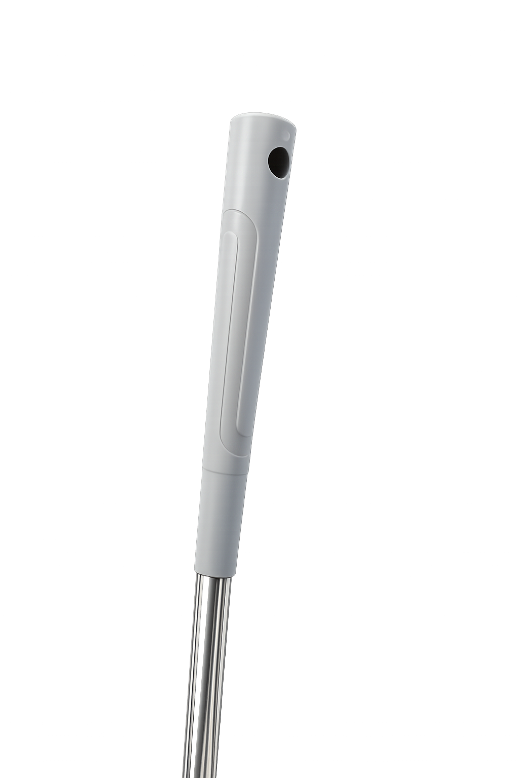 UltraClean Microvezel Mop – 360° Draaibare Mop – Easy Wring Systeem – Grijs – 107 cm