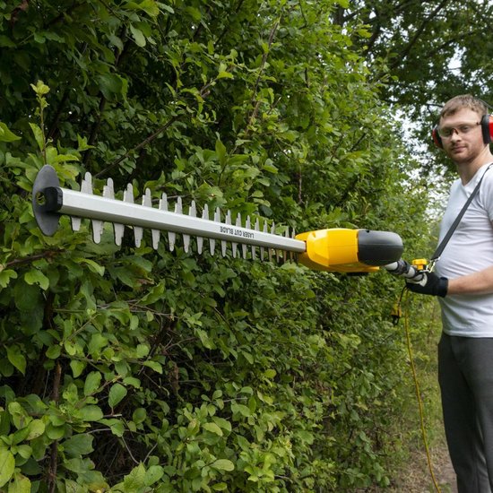 Powerplus Elektrische Telescopische Heggenschaar POWXG2044 - Elektrische haagschaar van 550W, mes van 550mm