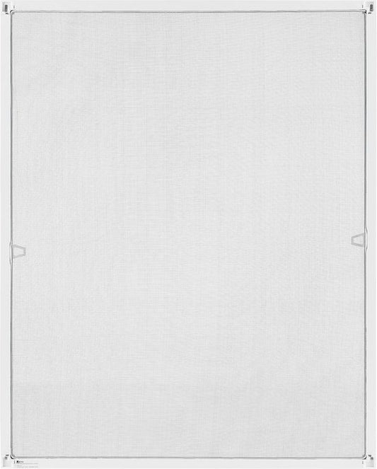 Vliegenhor / Raamhor / Hor - 100 x 120 cm - Wit - Incl. Bevestigingsmateriaal