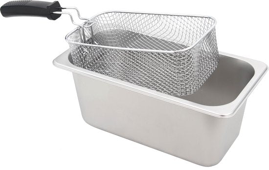 Tomado TDF3000S - Frituurpan – 3 liter inhoud - Koude zone friteuse - 2000 watt – RVS