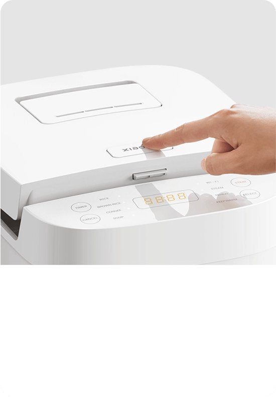 Xiaomi Multifunctionele Rijstkoker 4L | Rijstkoker | 10 kookfuncties | 30 min snelkookfunctie | 24-uurs timer | 12 uur warmhouden | Eierkoker