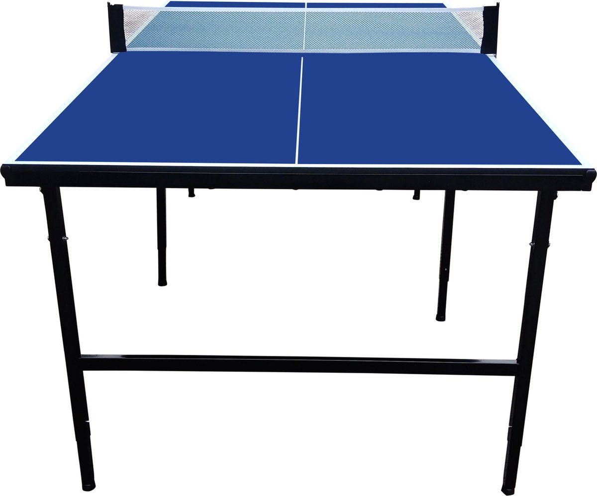 Cougar tafeltennistafel Midi 1800 - Draagbaar en opklapbaar - 180 x 102 x 65/76 cm - Blauw