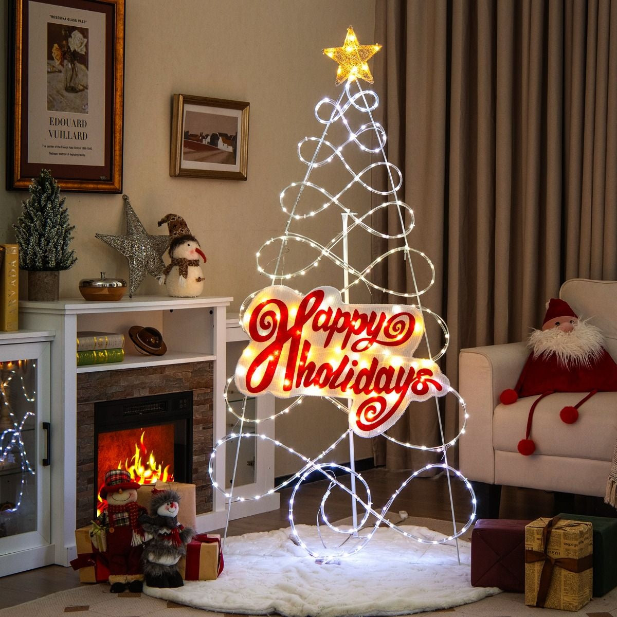 Coast Verlichte Kerstdecoratie -170 cm - Voor Binnen en Buiten