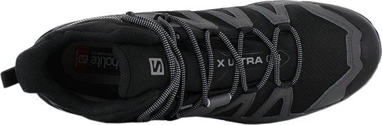 Salomon X ULTRA 4 MID Wide GTX - GORE-TEX - Herren Wandelschoenen Outdoor Trekking Schoenen Zwart 412946 - Maat EU 46 2/3 UK 11.5