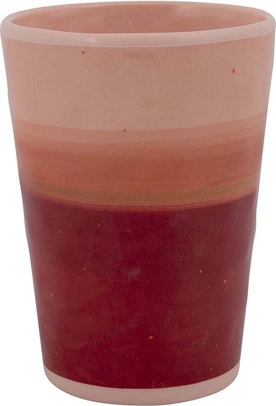 Bo-Camp - Beker - Halo - 400 ml - 4 Stuks - Melamine - Terra