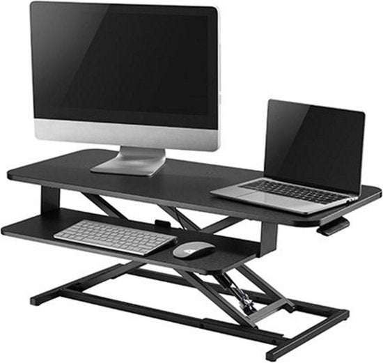 VDD Gaming - Zit sta bureau verhoger ergonomisch - 95 cm breed