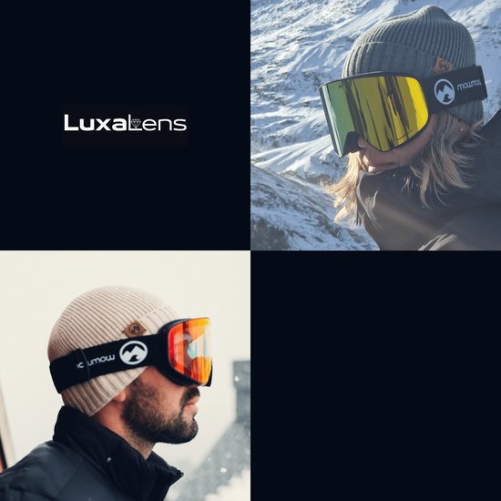 MowMow STEALTH Skibril - Fotochromatische Lens - UV400 - Dames - Heren