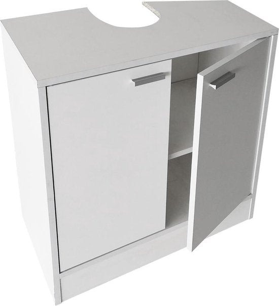 VDD Wastafel onderkast - badkamermeubel - 60x60x30cm - Wit